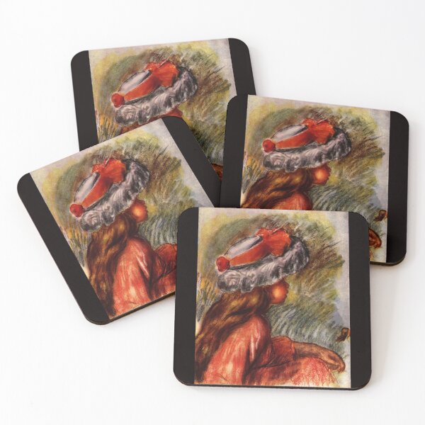 Item preview, 'Girl Head' by Renoir (Reprint) designed and sold by Classic Visions Gallery.