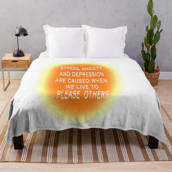Item preview, STRESS, ANXIETY AND DEPRESSION ARE CAUSED WHEN WE LIVE TO PLEASE OTHERS designed and sold by CUTESTUFFnow.