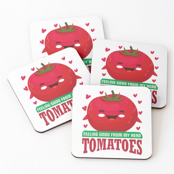 Item preview, Feeling Good From My Head Tomatoes, Garden Mama designed and sold by Maria Garcia.