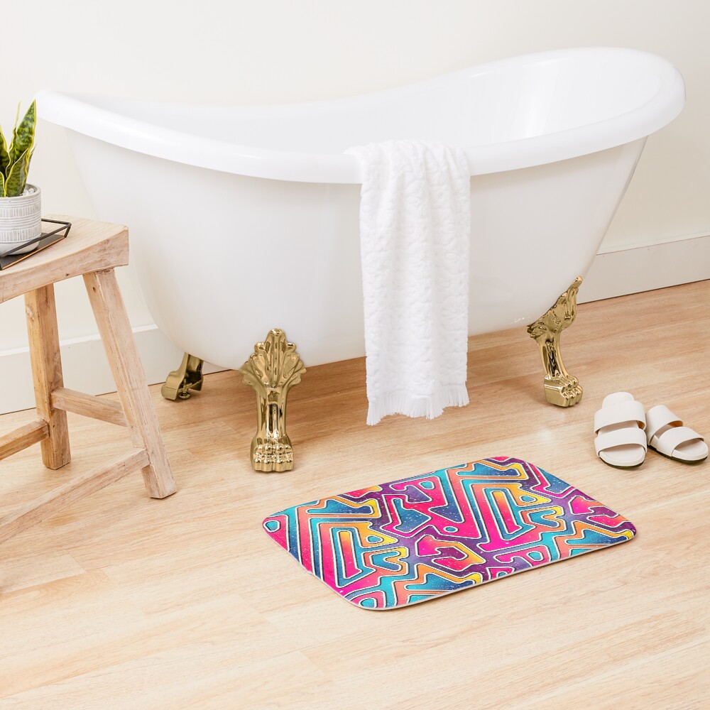 Item preview, Bath Mat designed and sold by graphic-genie.