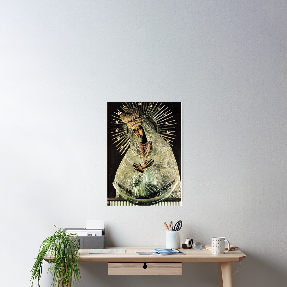 Black Madonna, Our Lady of Grace, Our Lady of Gate of Dawn, Virgin Mary Poster