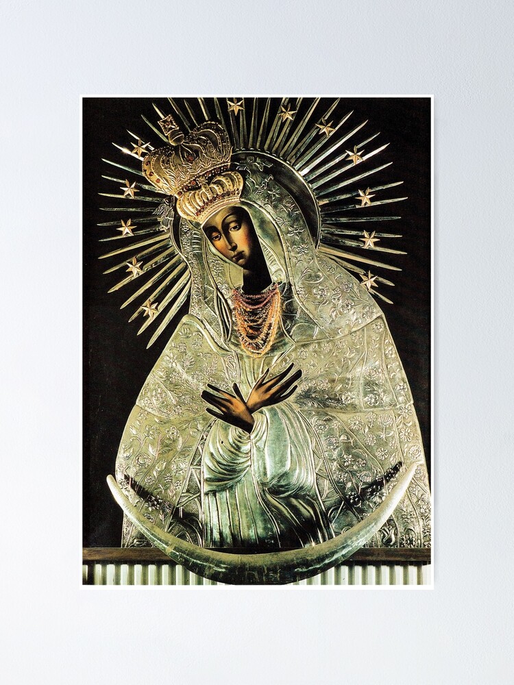 Alternate view of Black Madonna, Our Lady of Grace, Our Lady of Gate of Dawn, Virgin Mary Poster