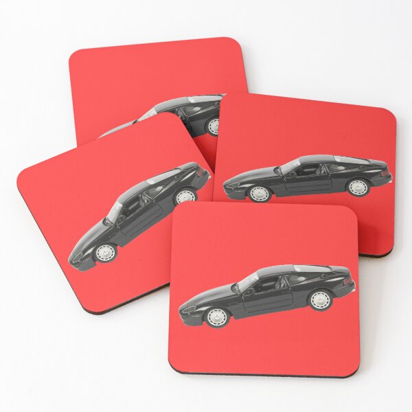 Item preview, Old Car, Aston Martin DB 7 (1993) Red Background designed and sold by Rainbows Rock.