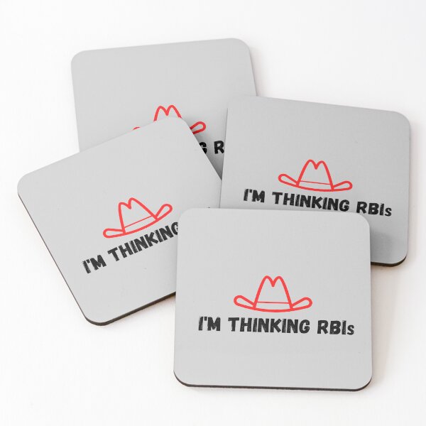 Item preview, I'm Thinking RBIs Baseball Dugout designed and sold by BallplayerBuzz.