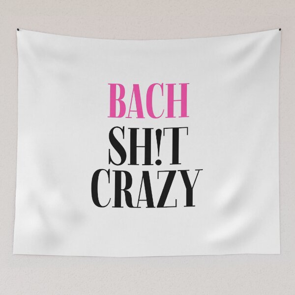 Item preview, Bach Sh!t Crazy (black) designed and sold by Allyoudois.