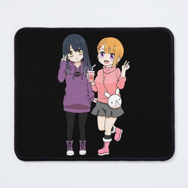 Item preview, Mieruko-chan Miko and Hana Chibis designed and sold by ChibiCheems.