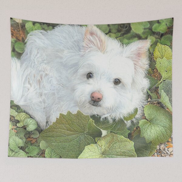 Item preview, "Bella" (Maltese Cross) designed and sold by Frances McMahon Watercolour Bird Artist.