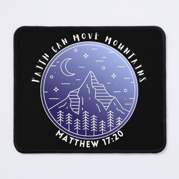 Item preview, Faith Can Move Mountains designed and sold by DesignStory.