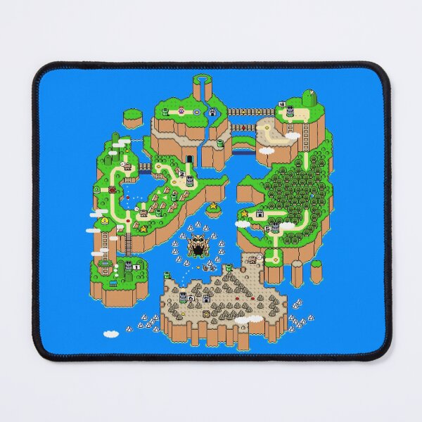 World Map Mouse Pad