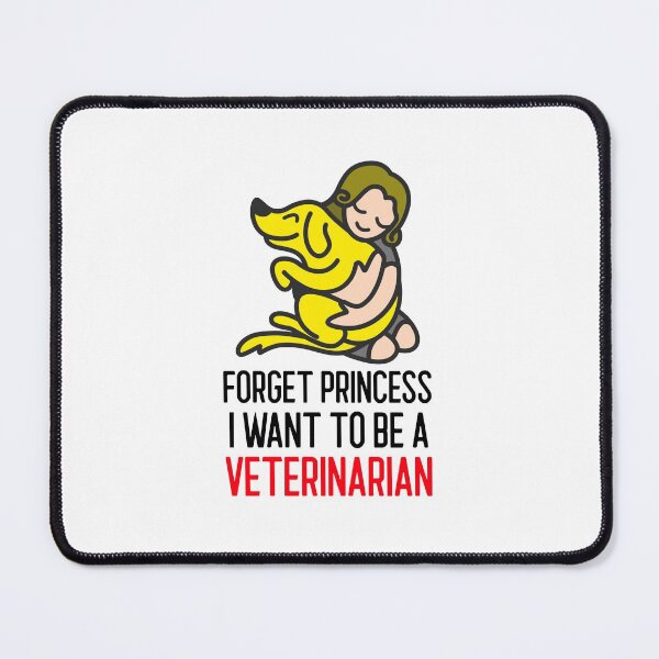 Item preview, FORGET PRINCESS I WANT TO BE A VETERINARIAN PET LOVER SHIRT designed and sold by BestCoolStuff.