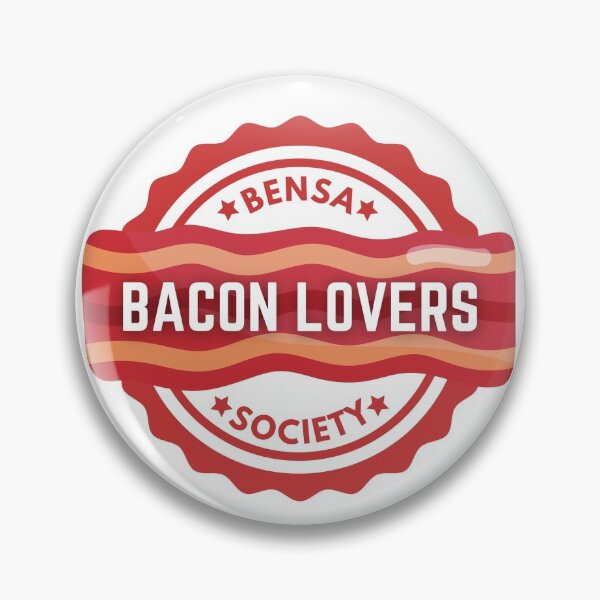 Item preview, BENSA Bacon Lovers Society Logo Design designed and sold by BaconLovers.