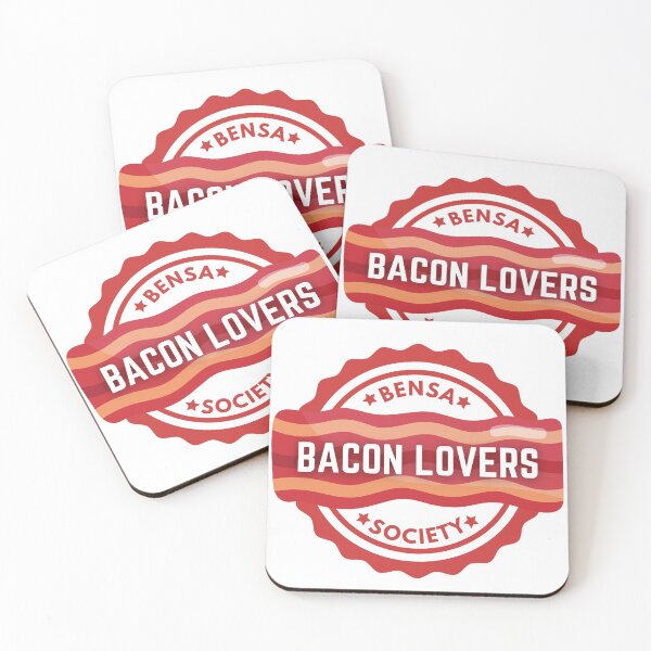Item preview, BENSA Bacon Lovers Society Logo Design designed and sold by BaconLovers.