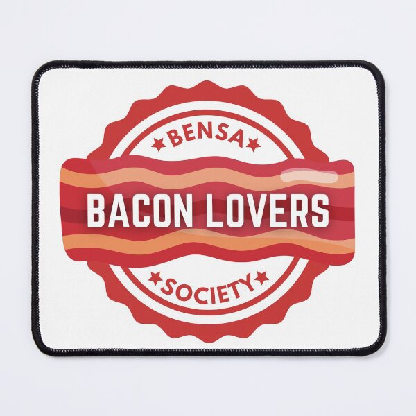 Item preview, BENSA Bacon Lovers Society Logo Design designed and sold by BaconLovers.