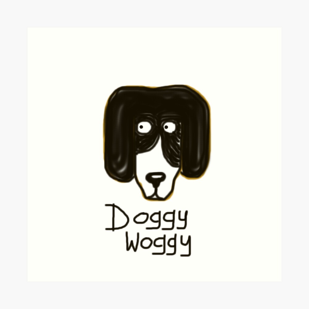 Doggy Woggy | Art Board Print
