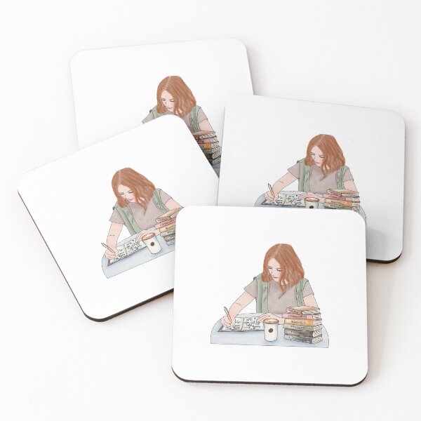 Item preview, Cafe girl designed and sold by Piscoletters (Ploi).