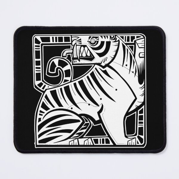 Item preview, Cubic Twisted Tiger V2 [White] designed and sold by PaleoPanthera.