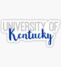 University of Kentucky Sticker