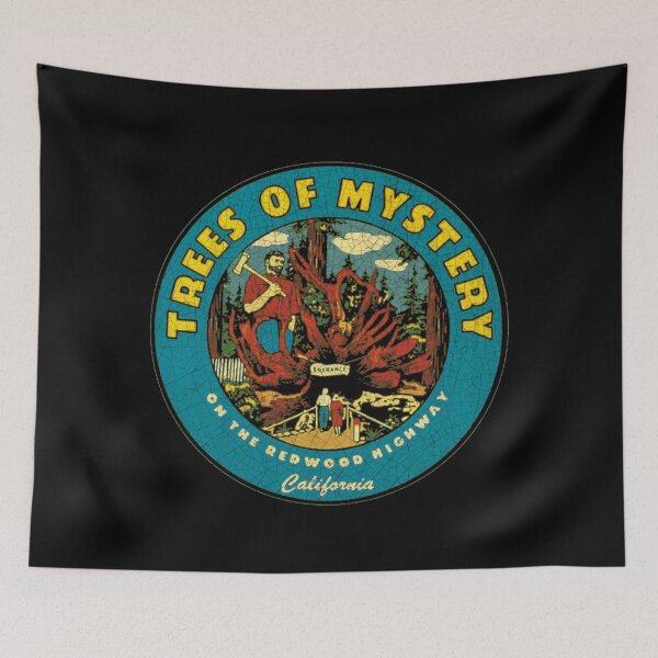 Item preview, Trees of Mystery vintage  California decal designed and sold by Centuryvault.