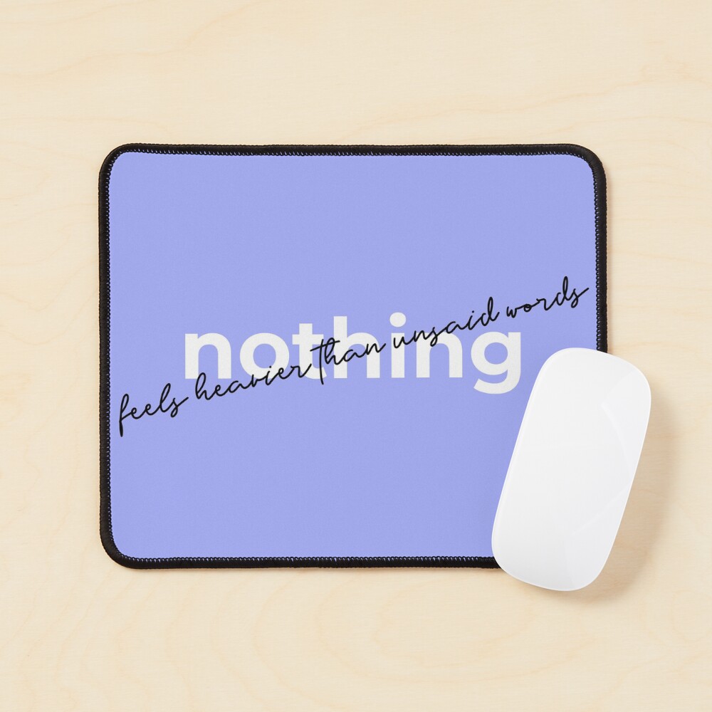 Item preview, Mouse Pad designed and sold by QuoteMeApp.