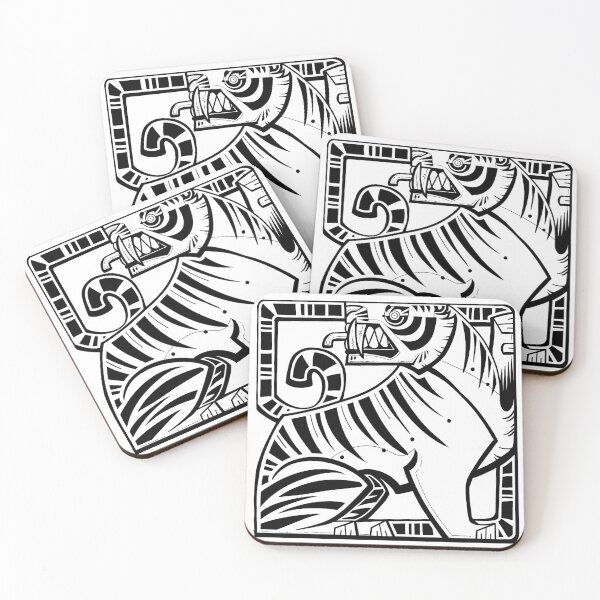 Item preview, Cubic Twisted Tiger V2 [Black] designed and sold by PaleoPanthera.