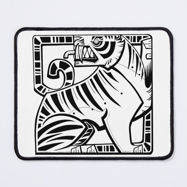 Item preview, Cubic Twisted Tiger V2 [Black] designed and sold by PaleoPanthera.