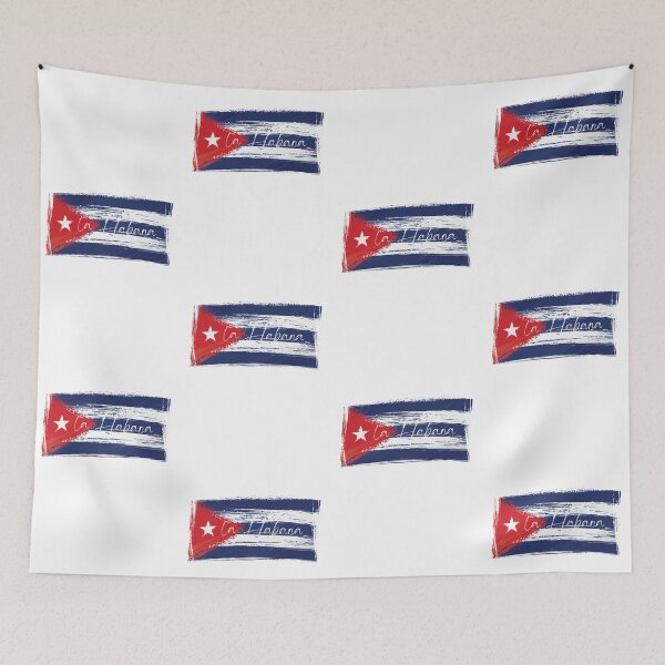 Item preview, La Habana Cuban flag designed and sold by Ausome  Behavior.