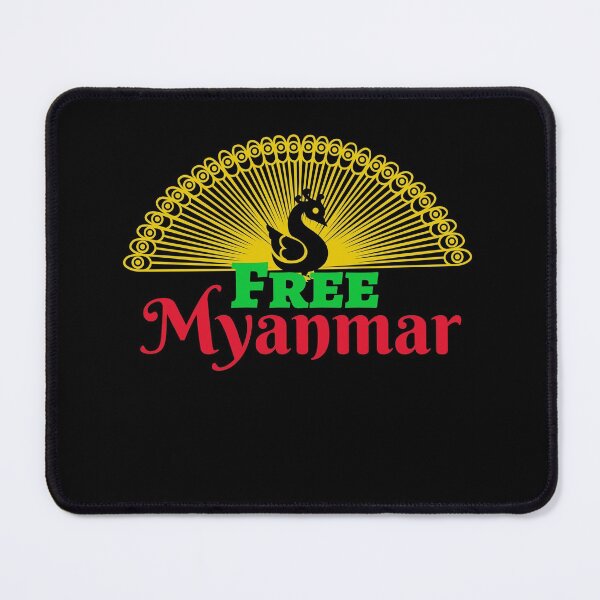 Item preview, Free Myanmar. Solidarity With Myanmar designed and sold by Rebel-Design.