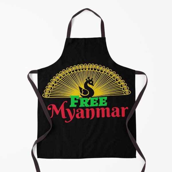 Item preview, Free Myanmar. Solidarity With Myanmar designed and sold by Rebel-Design.