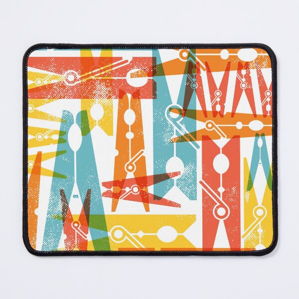 Item preview, Vintage Style Laundry Room Clothespins - Brights designed and sold by moosemtndesign.