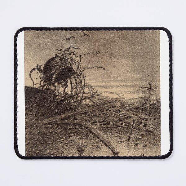 Item preview, Wrecked Martian Handler (The War of the Worlds) designed and sold by badmemes.
