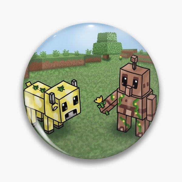 Item preview, Moobloom & Copper Golem friends designed and sold by cminecraftclub.