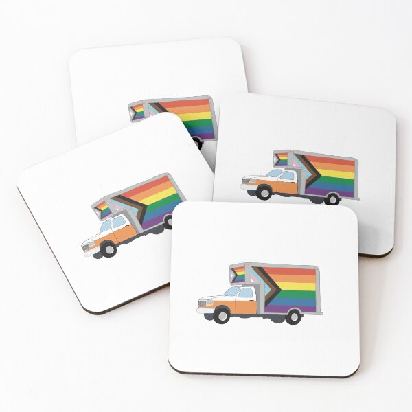 Item preview, Uhaul Pride - Progress Pride Flag designed and sold by ToddneyArt.