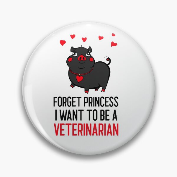 Item preview, FORGET PRINCESS I WANT TO BE A VETERINARIAN PET LOVER SHIRT  designed and sold by BestCoolStuff.
