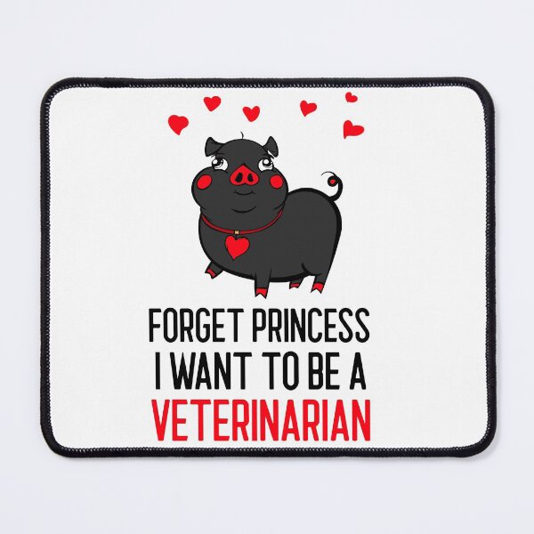 Item preview, FORGET PRINCESS I WANT TO BE A VETERINARIAN PET LOVER SHIRT designed and sold by BestCoolStuff.