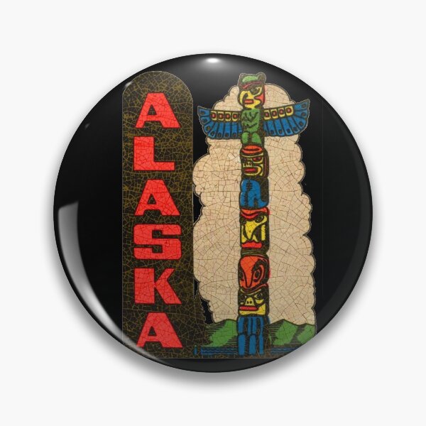 Item preview, Alaska Totem Vintage souvenir USA designed and sold by Centuryvault.