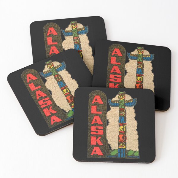 Artikelvorschau, Vintage Andenken USA Alaska-Totem entworfen und verkauft von Centuryvault.