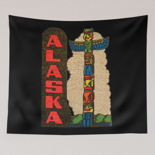 Item preview, Alaska Totem Vintage souvenir USA designed and sold by Centuryvault.
