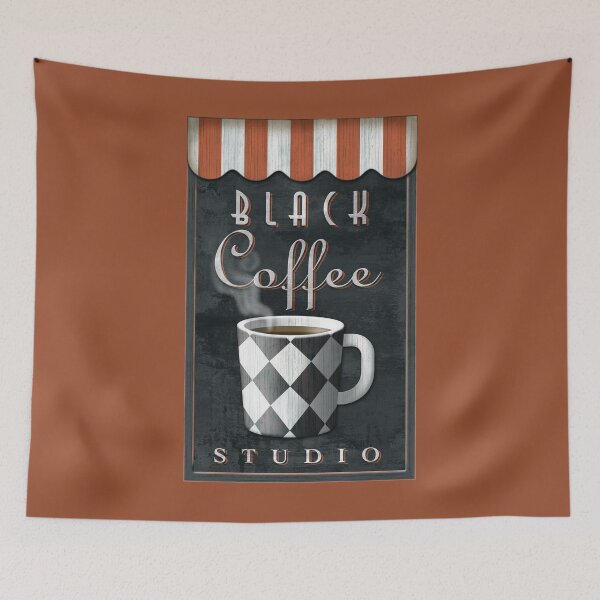 Item preview, Black Coffee Studio Retro Harlequin Cup designed and sold by Shadowlight21.