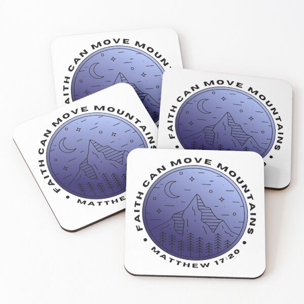 Item preview, Faith Can Move Mountains  designed and sold by DesignStory.