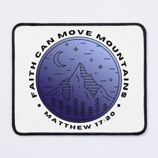 Item preview, Faith Can Move Mountains  designed and sold by DesignStory.