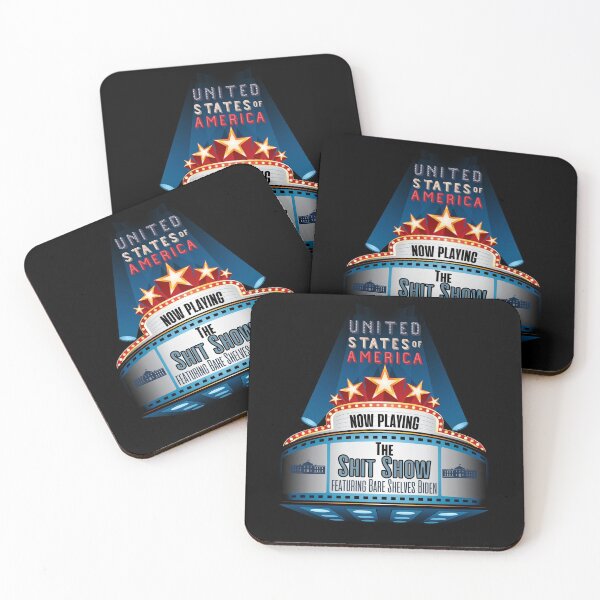 Item preview, Now playing -  The Shit Show! Featuring Bare Shelves Biden! designed and sold by HROC.