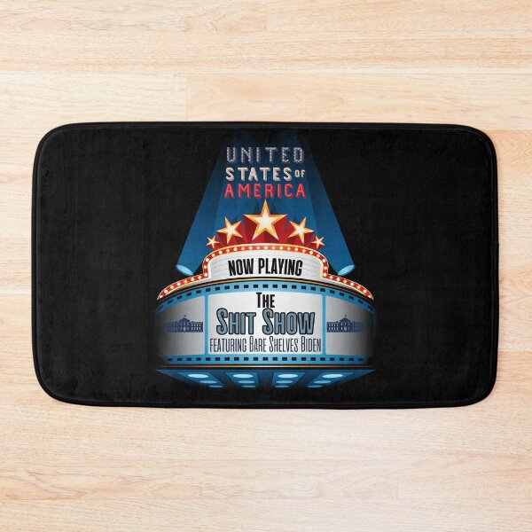Item preview, Now playing -  The Shit Show! Featuring Bare Shelves Biden! designed and sold by HROC.
