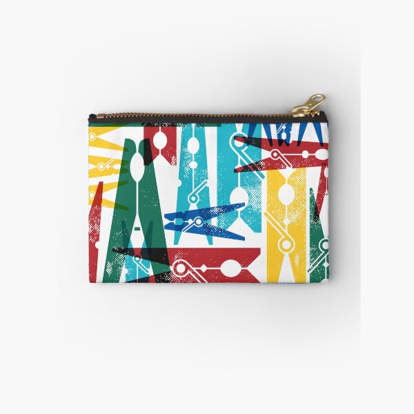 Item preview, Vintage Style Laundry Room Clothespins - Fiesta designed and sold by moosemtndesign.