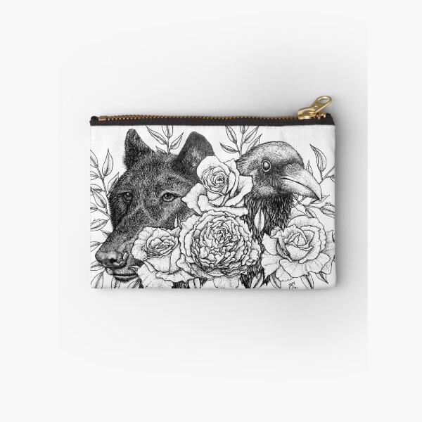 Item preview, The Wolf and The Raven designed and sold by BreenaMoon.