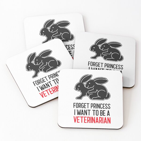 Item preview, FORGET PRINCESS I WANT TO BE A VETERINARIAN  designed and sold by BestCoolStuff.