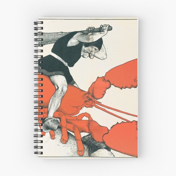 Item preview, Giant Lobster! Poems of Childhood (Back Cover) by Maxfield Parrish designed and sold by badmemes.