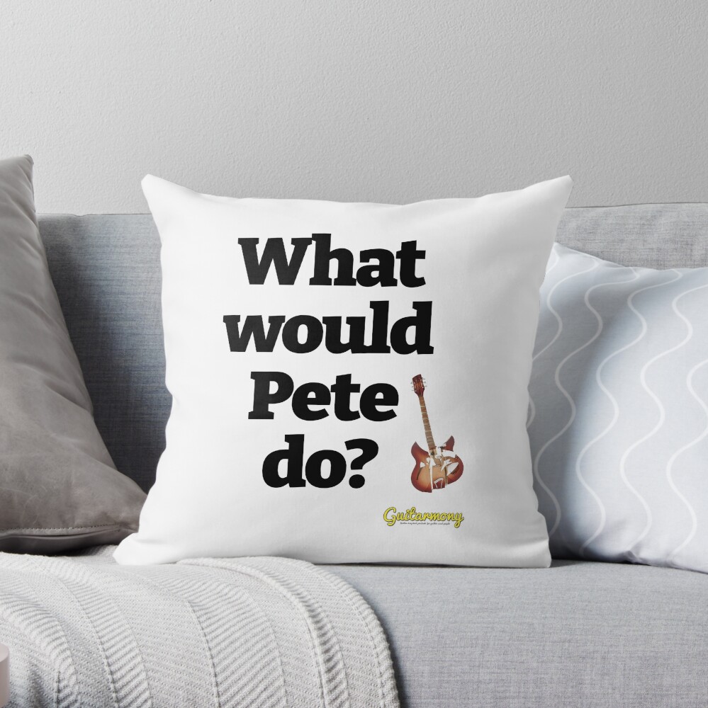 Item preview, Throw Pillow designed and sold by Guitarmony.