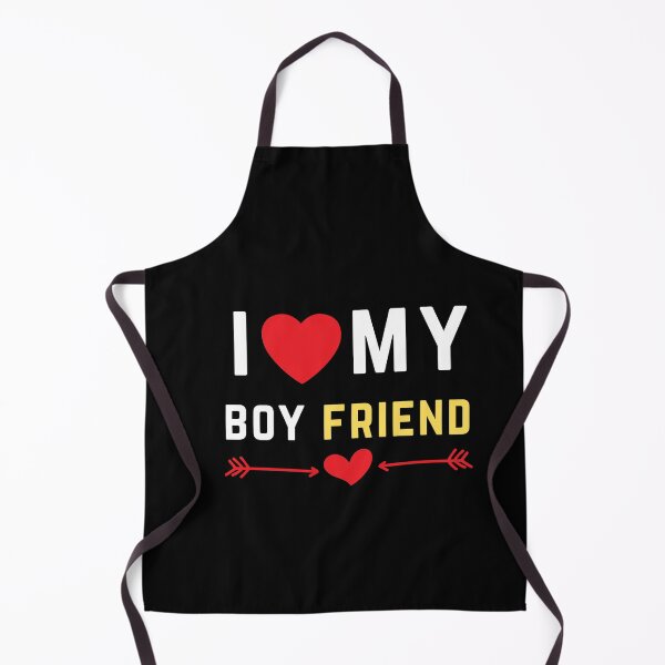 Item preview, I love my boy friend designed and sold by Bright-Store.