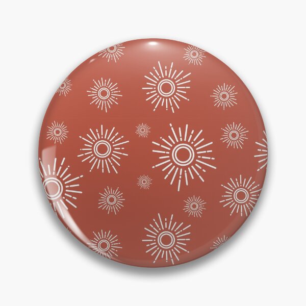 Item preview, Terracotta Sun Pattern designed and sold by CanopyCollage.