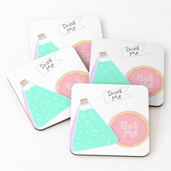 Item preview, Drink Me & Eat Me designed and sold by BadgertheBagel.